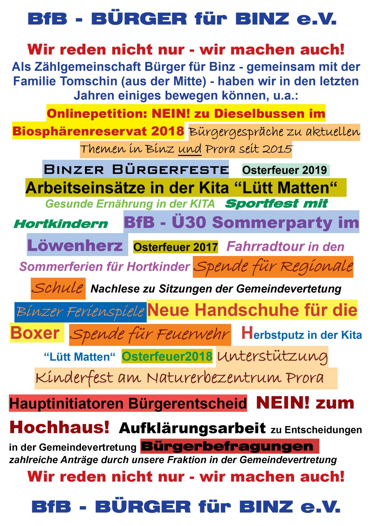 4.Binzer Bürgerfest 11.Mai 2019